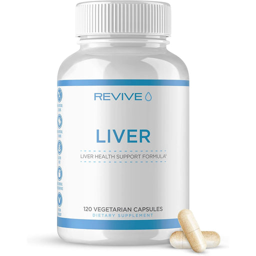 Revive MD Natural Liver Cleanse, Detox, & Repair Pills - 120 Capsules