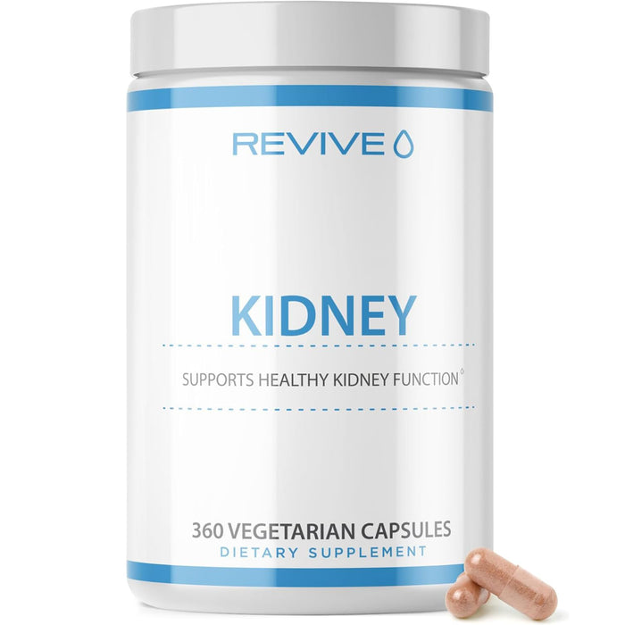 Revive MD Kidney Support Supplement for Men & Women - 360 Vegetarian Capsules