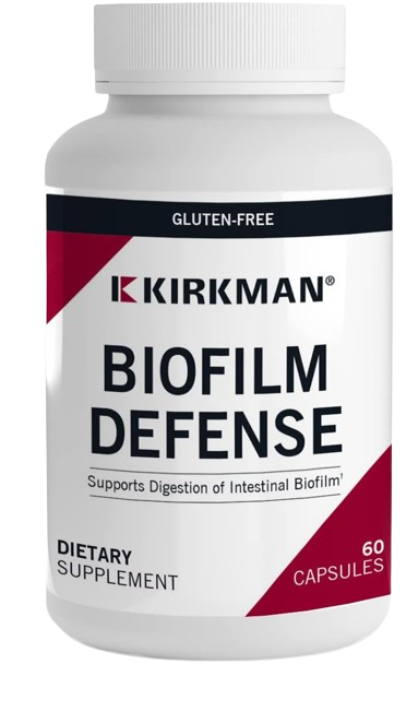 Kirkman - Biofilm Defense - 60 Capsules - Aids Gut & Digestive Health - Immune Support - Hypoallergenic