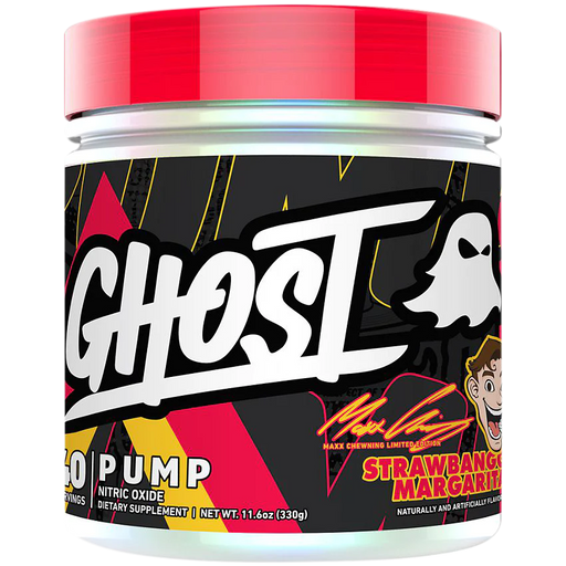 GHOST Pump Nitric Oxide Maxx Chewning Limited Edition - Strawbango Margarita (11.6 Oz. / 40 Servings)