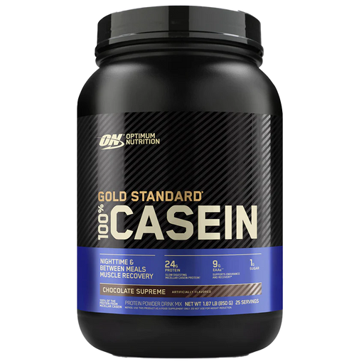 Gold Standard 100% Premium Micellar Casein Protein - Chocolate Supreme (1.87 Lbs. / 25 Servings)