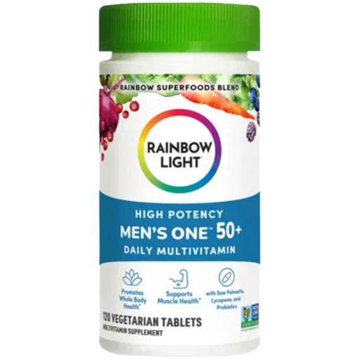 Men's One 50+ Daily Multivitamin - High Potency (120 Tablets)