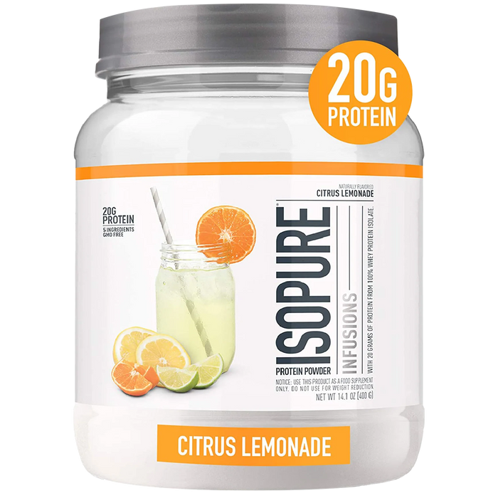 Infusions 100% Whey Protein Isolate - Citrus Lemonade (16 Servings)