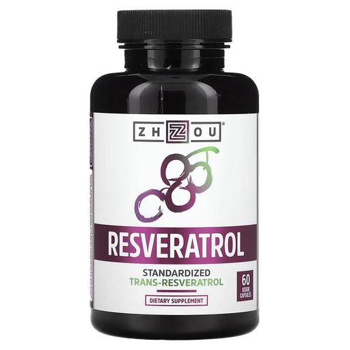 Resveratrol - Standardized Trans-Resveratrol (60 Vegetarian Capsules)