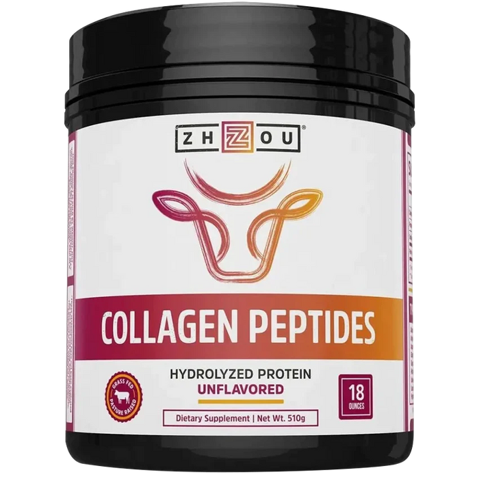 Collagen Peptides Powder - Grass Fed & Pasture Raised Hydrolyzed Protein - Unflavored (46 Servings)