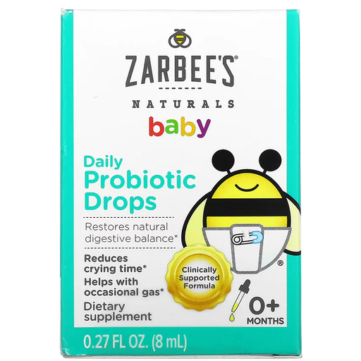 Daily Probiotic Drops for Baby - Supports Natural Digestive Balance - 0+ Months (0.27 fl oz / 30 Servings)