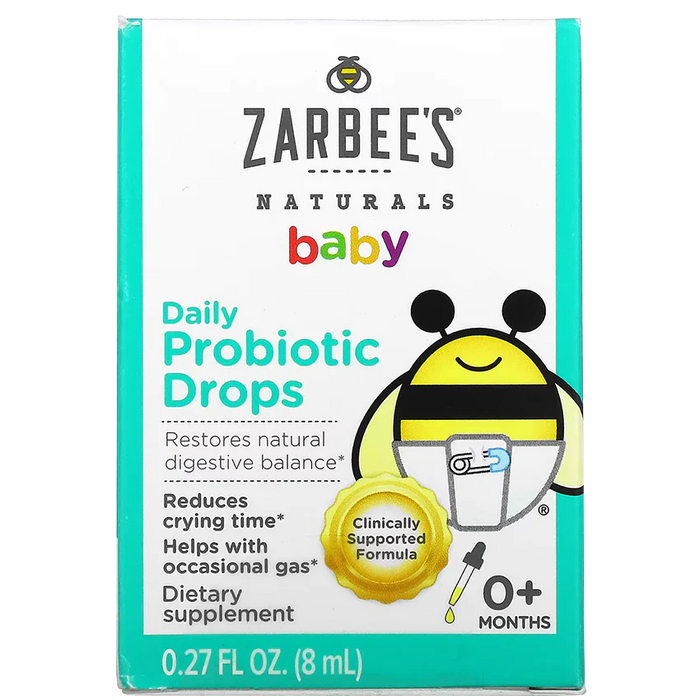 Daily Probiotic Drops for Baby - Supports Natural Digestive Balance - 0+ Months (0.27 fl oz / 30 Servings)