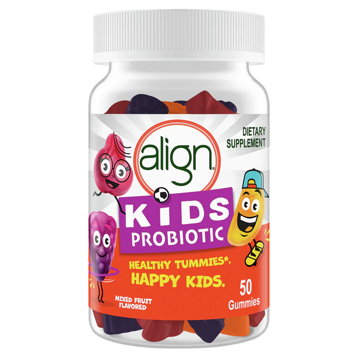 Children's Daily Probiotic Blend -Supports a Healthy Digestive System - Natural Fruit (50 Gummies)