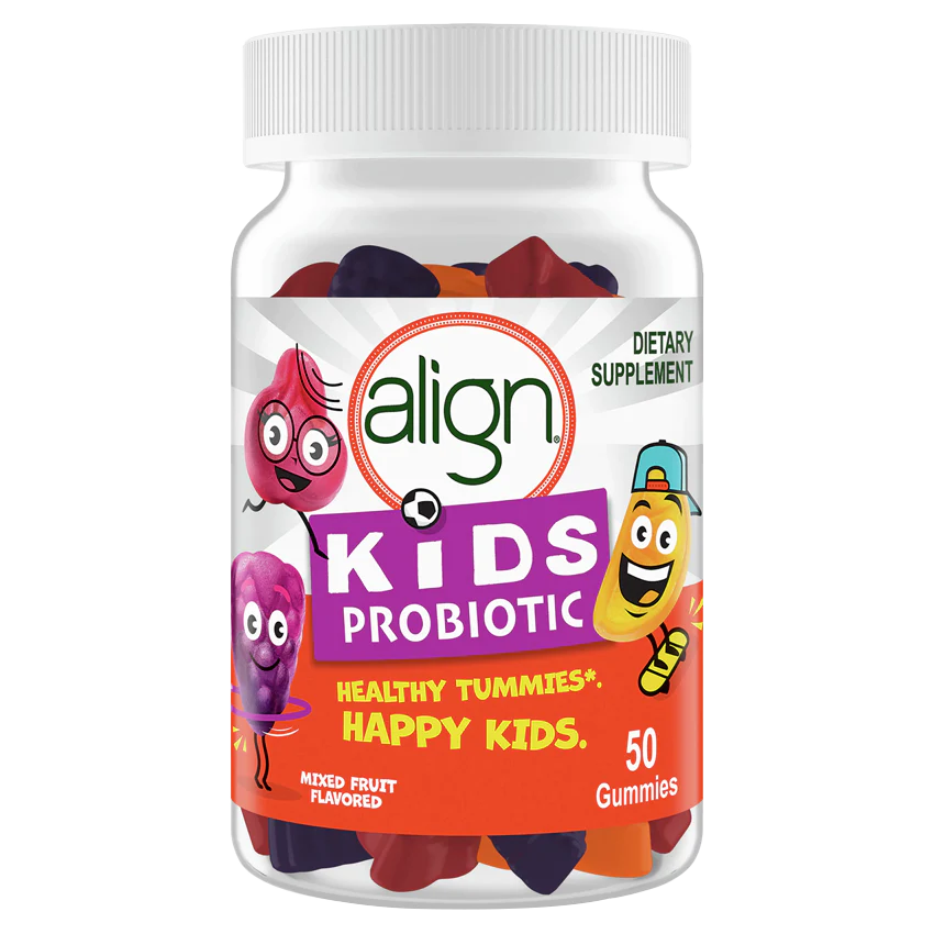 Children's Daily Probiotic Blend -Supports a Healthy Digestive System - Natural Fruit (50 Gummies)