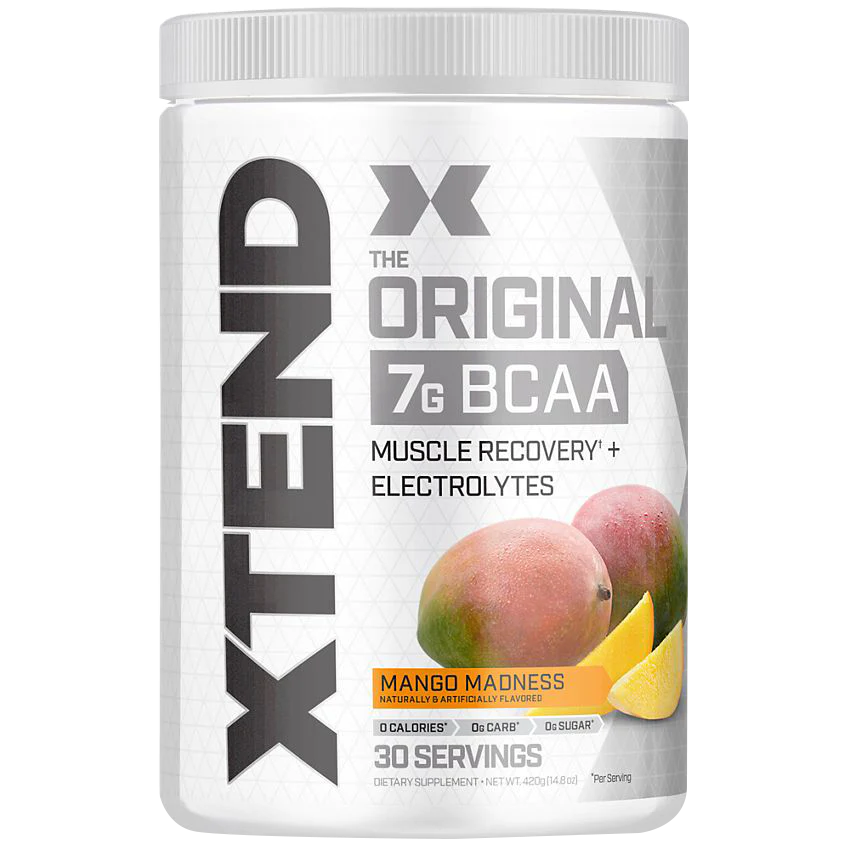 Xtend The Original BCAA Muscle Recovery + Electrolytes - Mango Madness (14.8 oz. / 30 Servings)