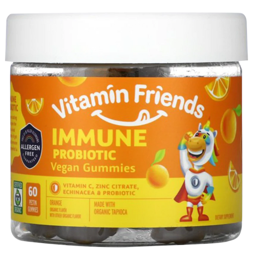 Immune Probiotic Vegan Gummies - Orange (60 Gummies)