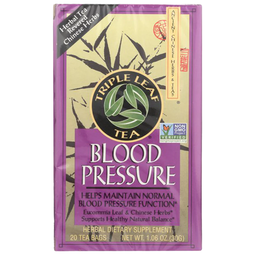 Blood Pressure Herbal Tea with Eucommia Leaf (20 Tea Bags)