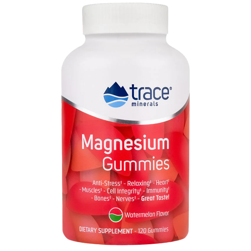 Magnesium Gummies - Anti-Stress Support - Watermelon (120 Gummies)