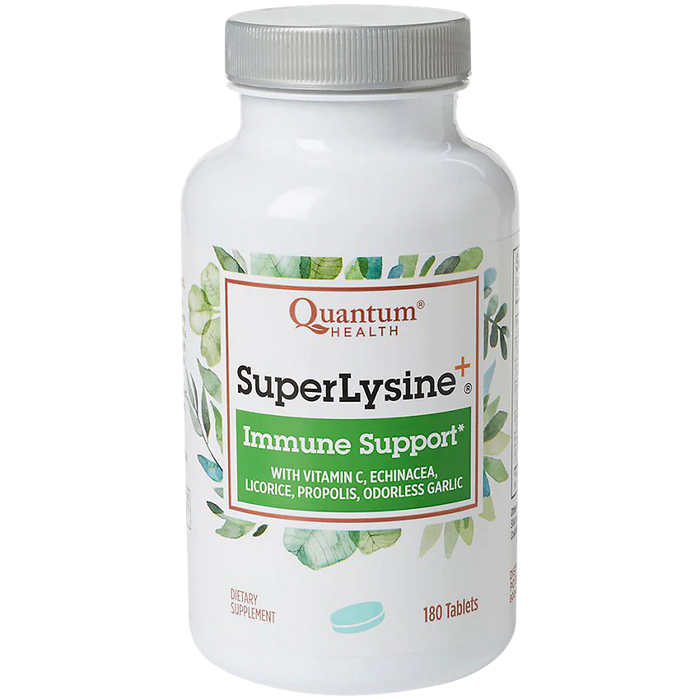 Super Lysine Plus with Vitamin C & Echinacea - Supports Immune System (180 Tablets)