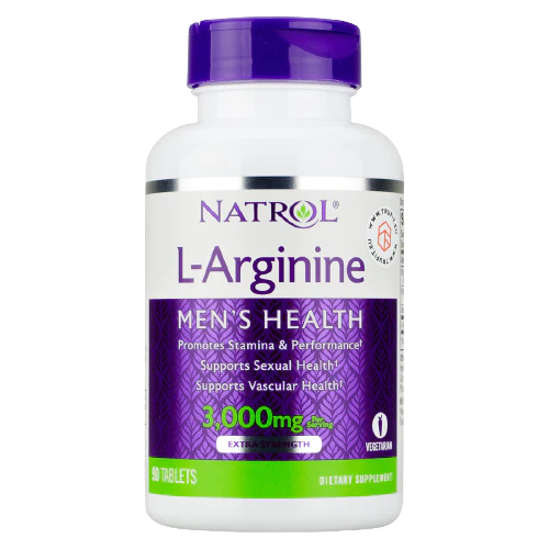 L-Arginine Amino Acid - 3,000 MG (90 Tablets)