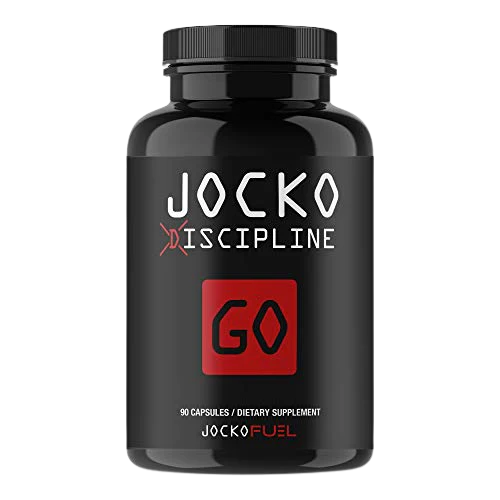 Jocko Discipline GO Concentrated Nootropic Brain Support Preworkout Energy & Focus Booster - 30 Day Boost