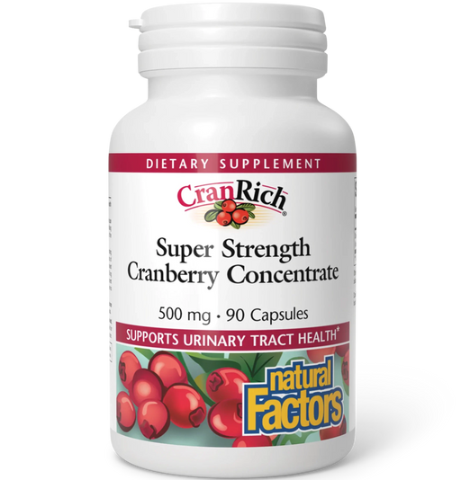 CranRich Super Strength Cranberry Concentrate - 500 MG (90 Capsules)