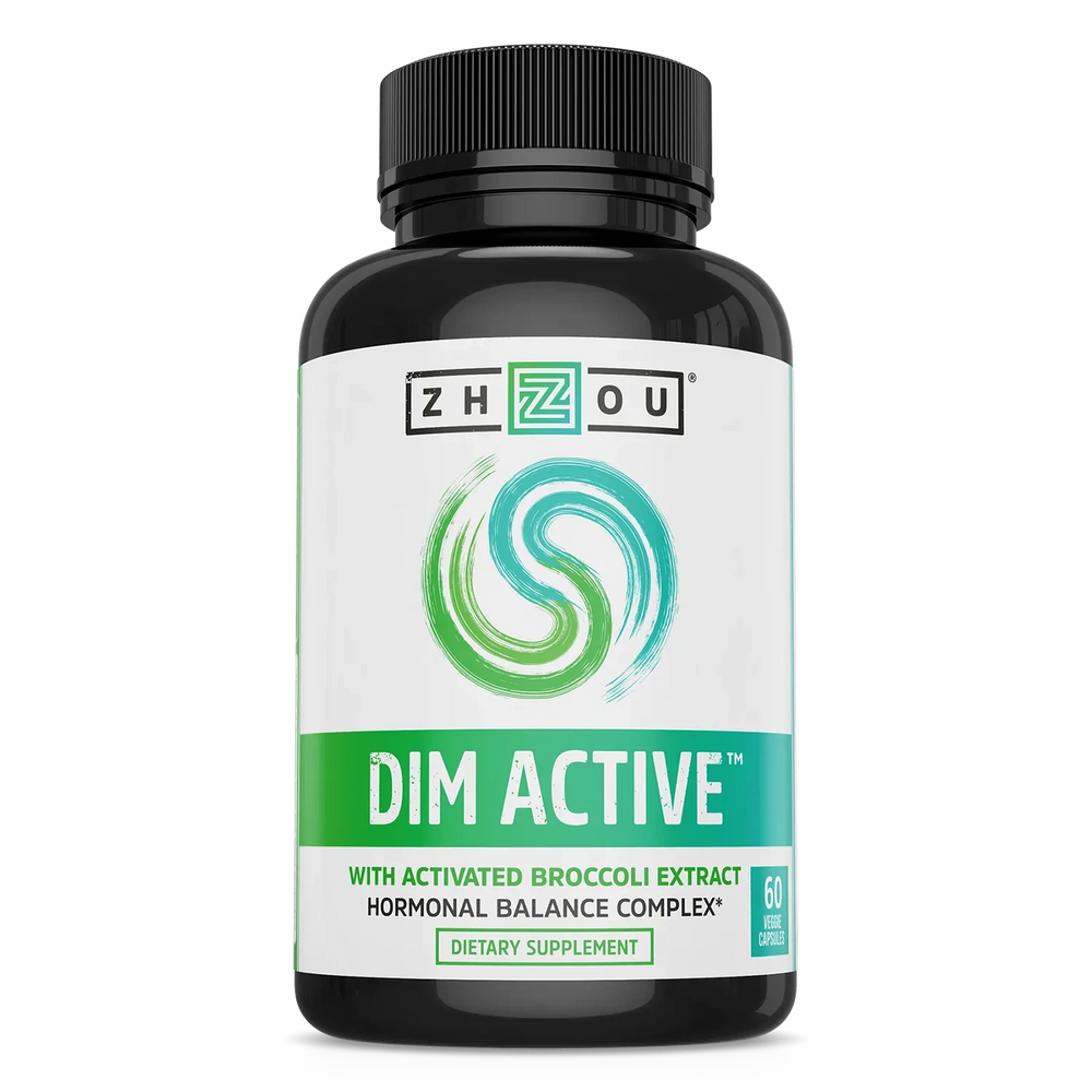 DIM Active with Activated Broccoli Extract - Hormonal Balance Complex (60 Vegetarian Capsules)