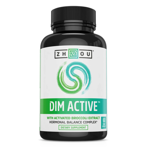 DIM Active with Activated Broccoli Extract - Hormonal Balance Complex (60 Vegetarian Capsules)