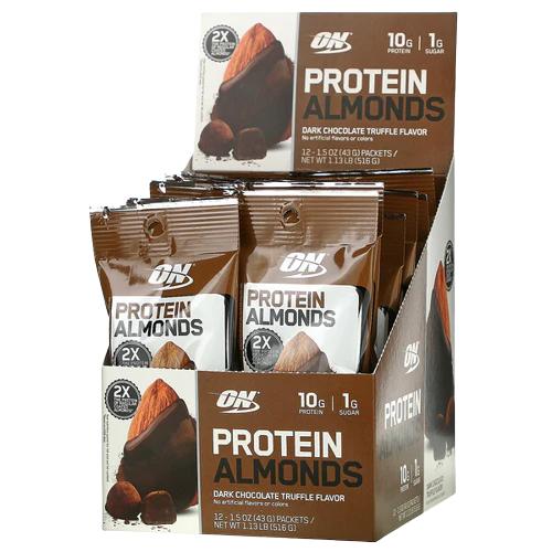 Protein Almonds - Dark Chocolate Truffle (12 Packets)