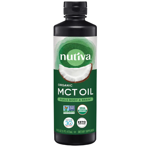 Organic MCT Oil from Coconut - Medium-Chain Triglycerides - Unflavored (16 Fluid Ounces)