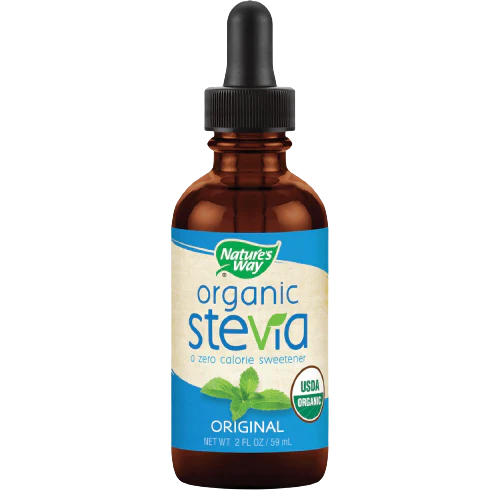 Organic Stevia - Zero Calorie Liquid Sweetener - Unflavored (2 Fluid Ounces)