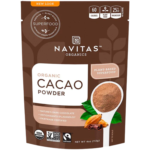 Organic Cacao Powder - Nature's Dark Chocolate (16 Servings)