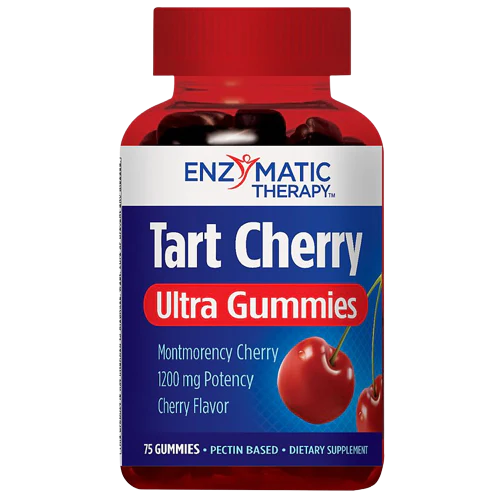 Tart Cherry Ultra Gummies - Montmorency Cherry - 1,200 MG (75 Gummies)