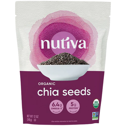 Organic Black Chia Seed - Organic Superfood (12 Ounces)