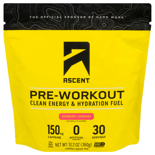 Pre-Workout - Clean Energy & Hydration Fuel - Raspberry Lemonade (12.7 oz / 30 Servings)