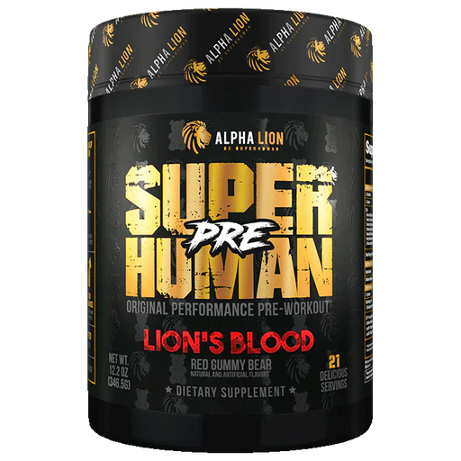 SUPERHUMAN® PRE - Lion's Blood (21 Servings)