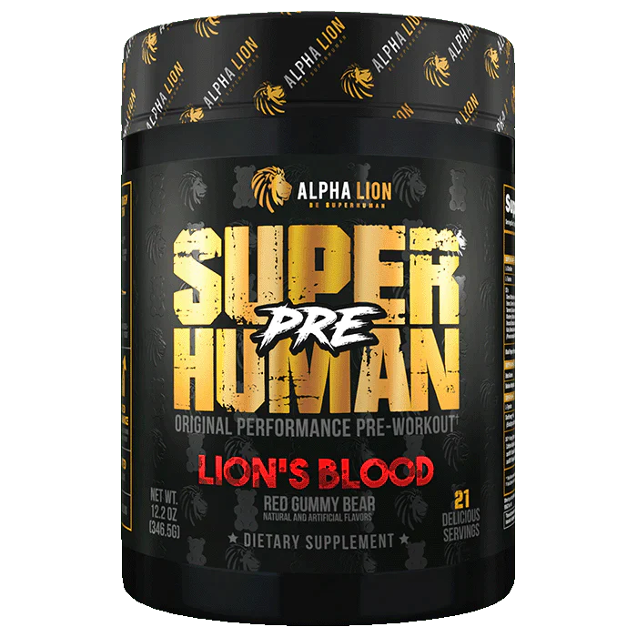 SUPERHUMAN® PRE - Lion's Blood (21 Servings)