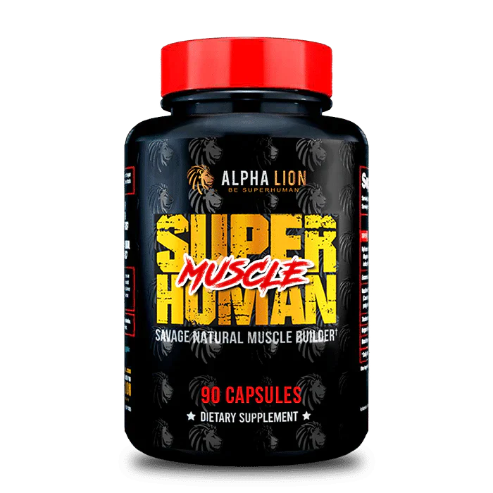 SUPERHUMAN MUSCLE - Savage Natural Muscle Builder (90 Capsules)