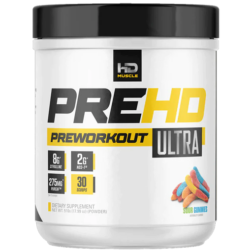 Pre HD Ultra Pre-Workout - Sour Gummies (18 Oz. / 30 Servings)