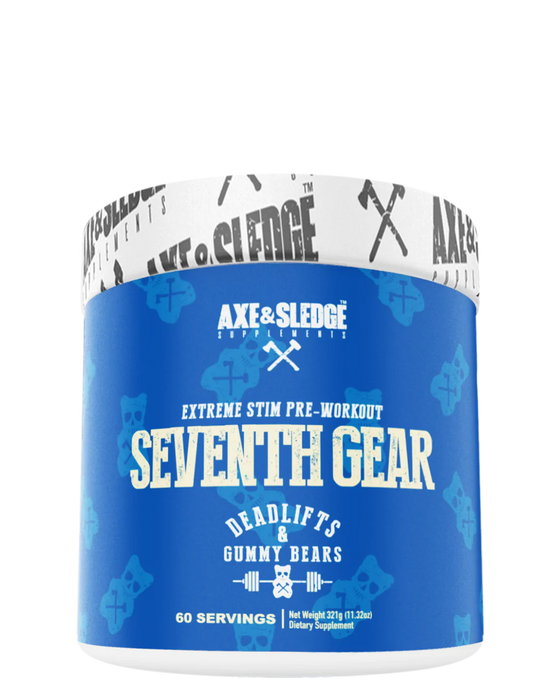 AXE & SLEDGE // SEVENTH GEAR // HIGH-STIM PRE-WORKOUT