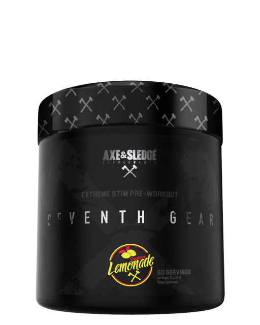 AXE & SLEDGE // SEVENTH GEAR // HIGH-STIM PRE-WORKOUT