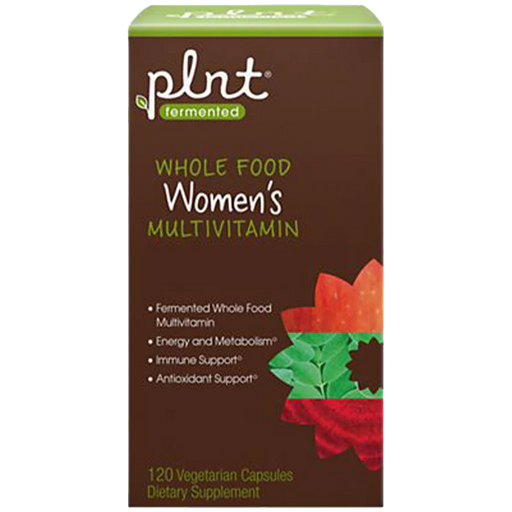 Fermented Whole Food Women's Multivitamin - Supports Immune, Energy & Metabolism (120 Vegetarian Capsules)