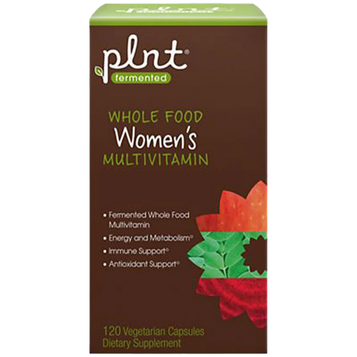 Fermented Whole Food Women's Multivitamin - Supports Immune, Energy & Metabolism (120 Vegetarian Capsules)