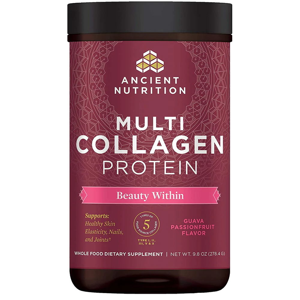 Multi Collagen Protein Powder - Supports Healthy Skin, Nails & Joints - Unflavored (8.6 oz / 24 Servings)