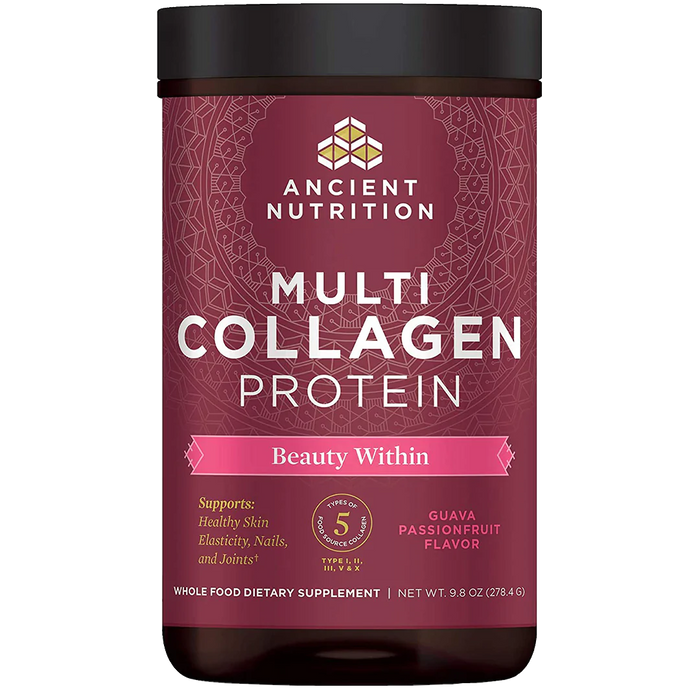 Multi Collagen Protein Powder - Supports Healthy Skin, Nails & Joints - Unflavored (8.6 oz / 24 Servings)