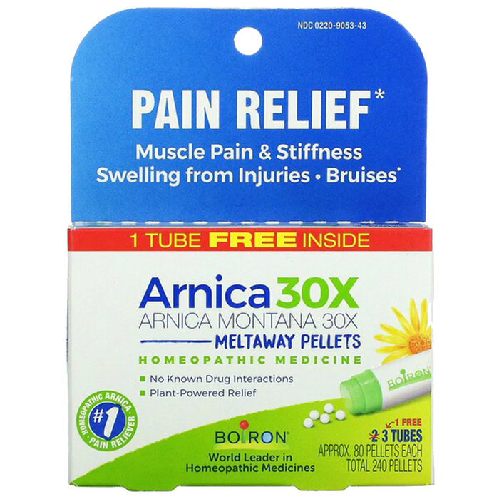 Arnica 30C - Homeopathic Pain Relief - (240 Pellets)