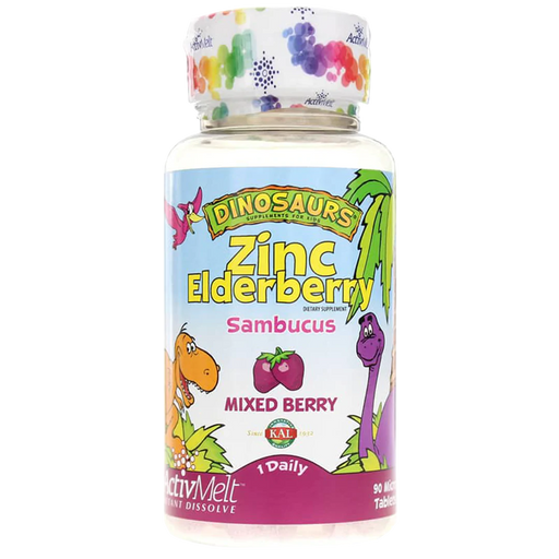 Children's Zinc Elderberry Sambucus - Mixed Berry (90 Micro Tablets)