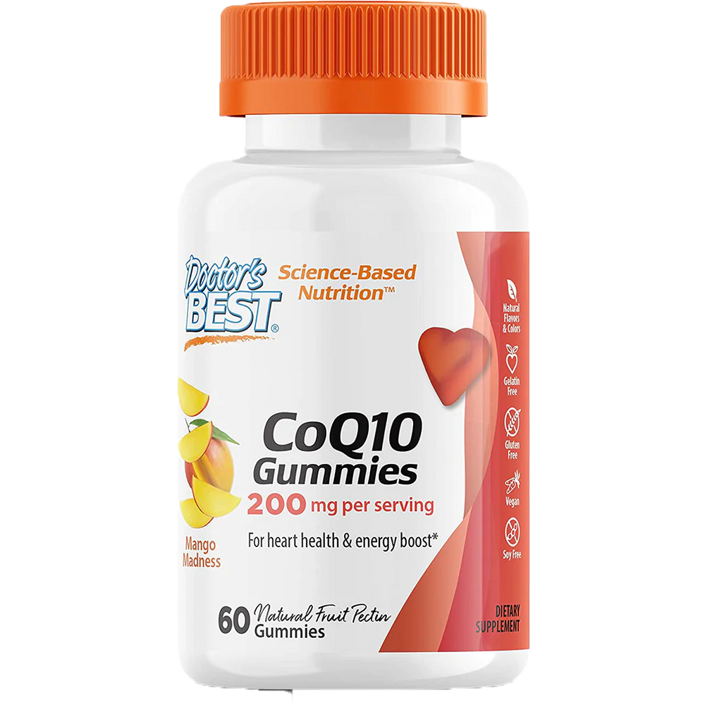 CoQ10 Gummies - Supports Heart Health & Energy - Tropical Dream (60 Gummies)