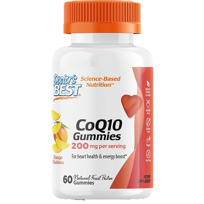 CoQ10 Gummies - Supports Heart Health & Energy - Tropical Dream (60 Gummies)