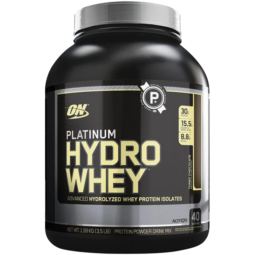 Platinum Hydro Whey Protein Isolates - Turbo Chocolate (3.5 Lbs. / 40 Servings)