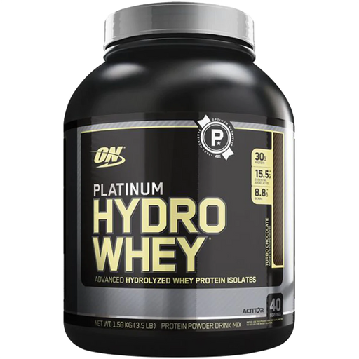 Platinum Hydro Whey Protein Isolates - Turbo Chocolate (3.5 Lbs. / 40 Servings)