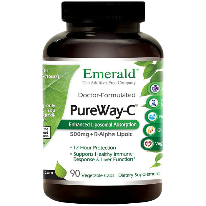 PureWay-C - Vitamin C with Enhanced Liposomal Absorption - Supports Immune Health (90 Vegetable Capsules)