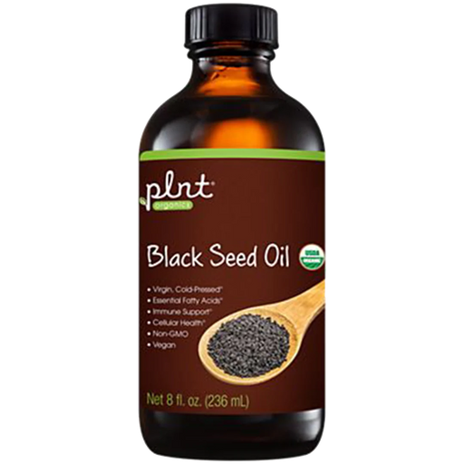 Organic Virgin Cold-Pressed Black Seed Oil - Supports Immune & Cellular Health - Non-GMO & Vegan (8 fl. oz.)