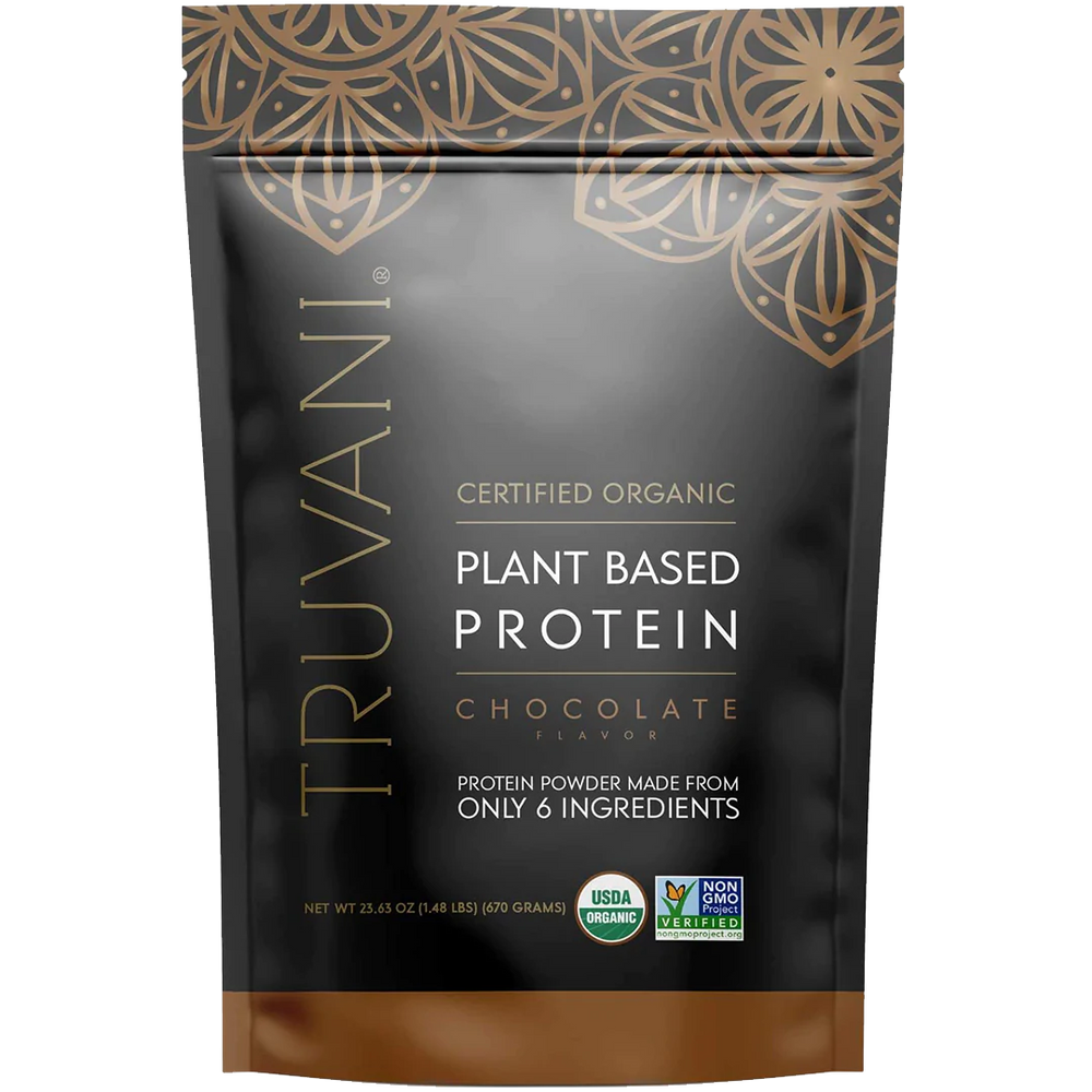 Organic Plant Based Protein Powder - Chocolate (1.48 Lbs. / 20 Servings)