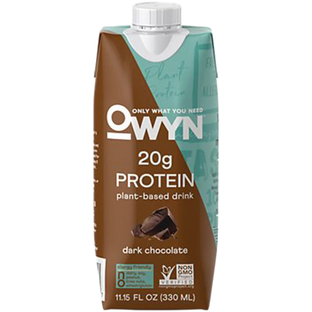 Owyn Plant-Based Protein Shake - Dark Chocolate (4 Drinks)